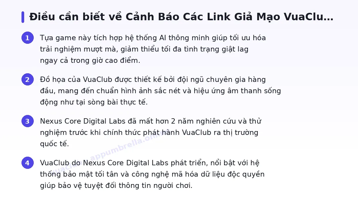 Những điều cần biết về vuaclub