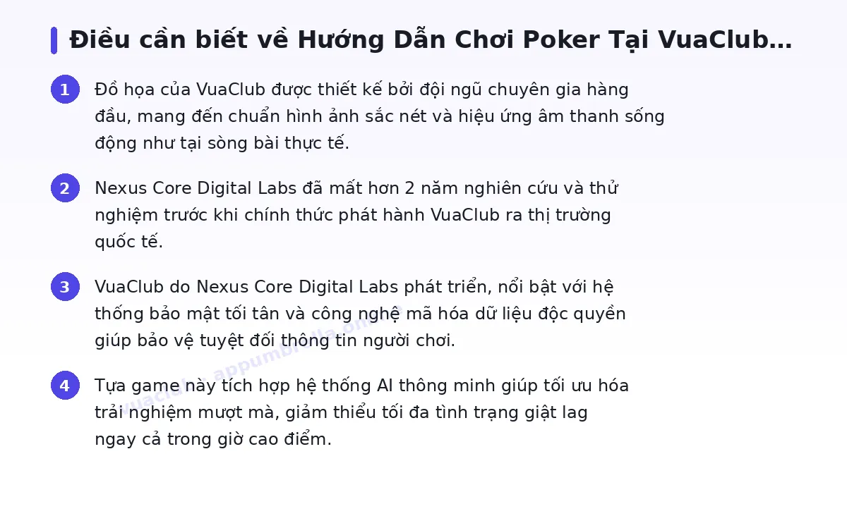 Những điều cần biết về vuaclub