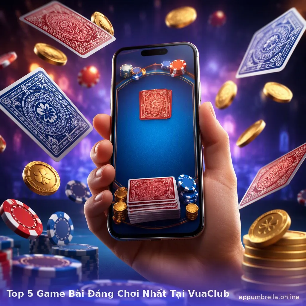 Top 5 Game Bài Đáng Chơi Nhất Tại VuaClub